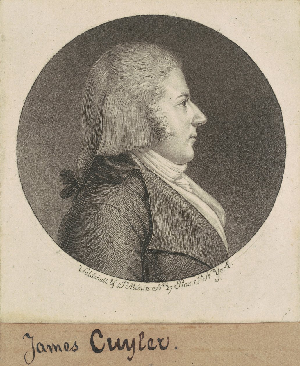 James Cuyler tekijältä Charles B. J. Févret de Saint Mémin