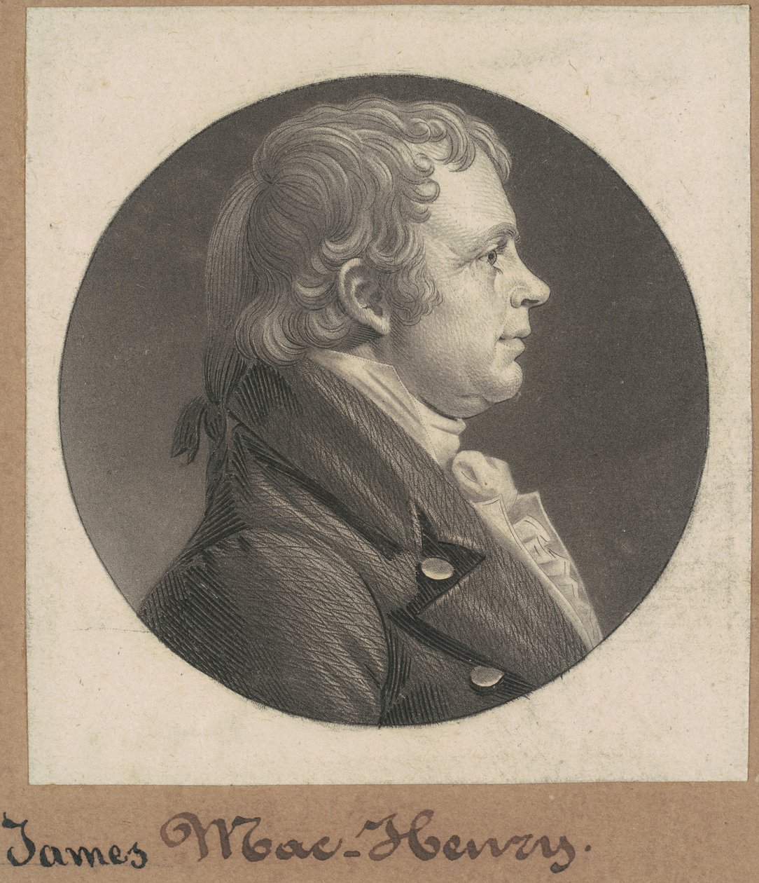 James McHenry tekijältä Charles B. J. Févret de Saint Mémin