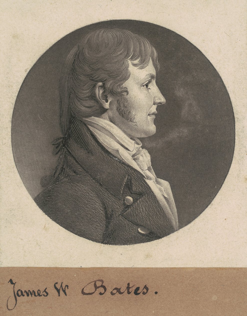 James Woodson Bates tekijältä Charles B. J. Févret de Saint Mémin