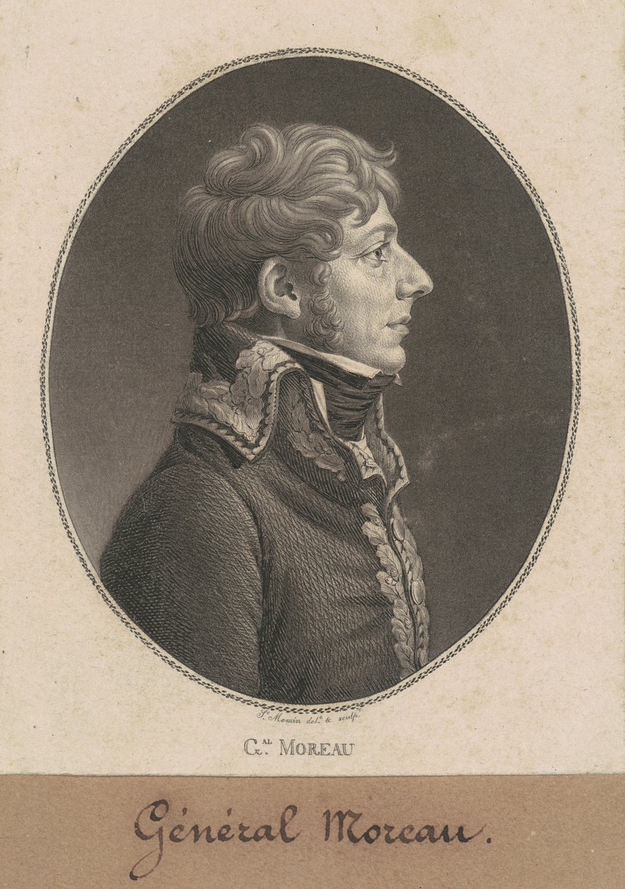 Jean-Victor Moreau tekijältä Charles B. J. Févret de Saint Mémin