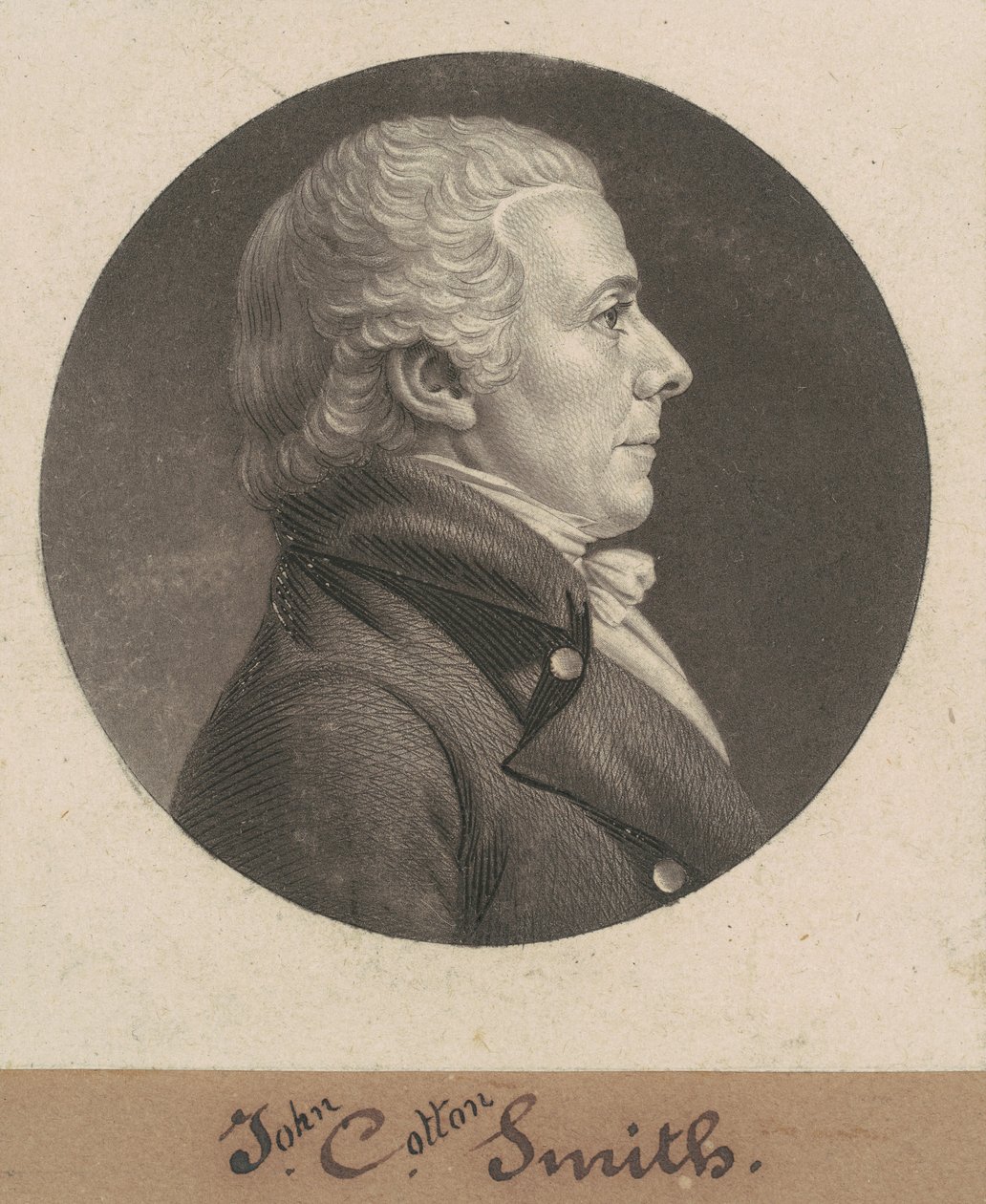 John Cotton Smith tekijältä Charles B. J. Févret de Saint Mémin