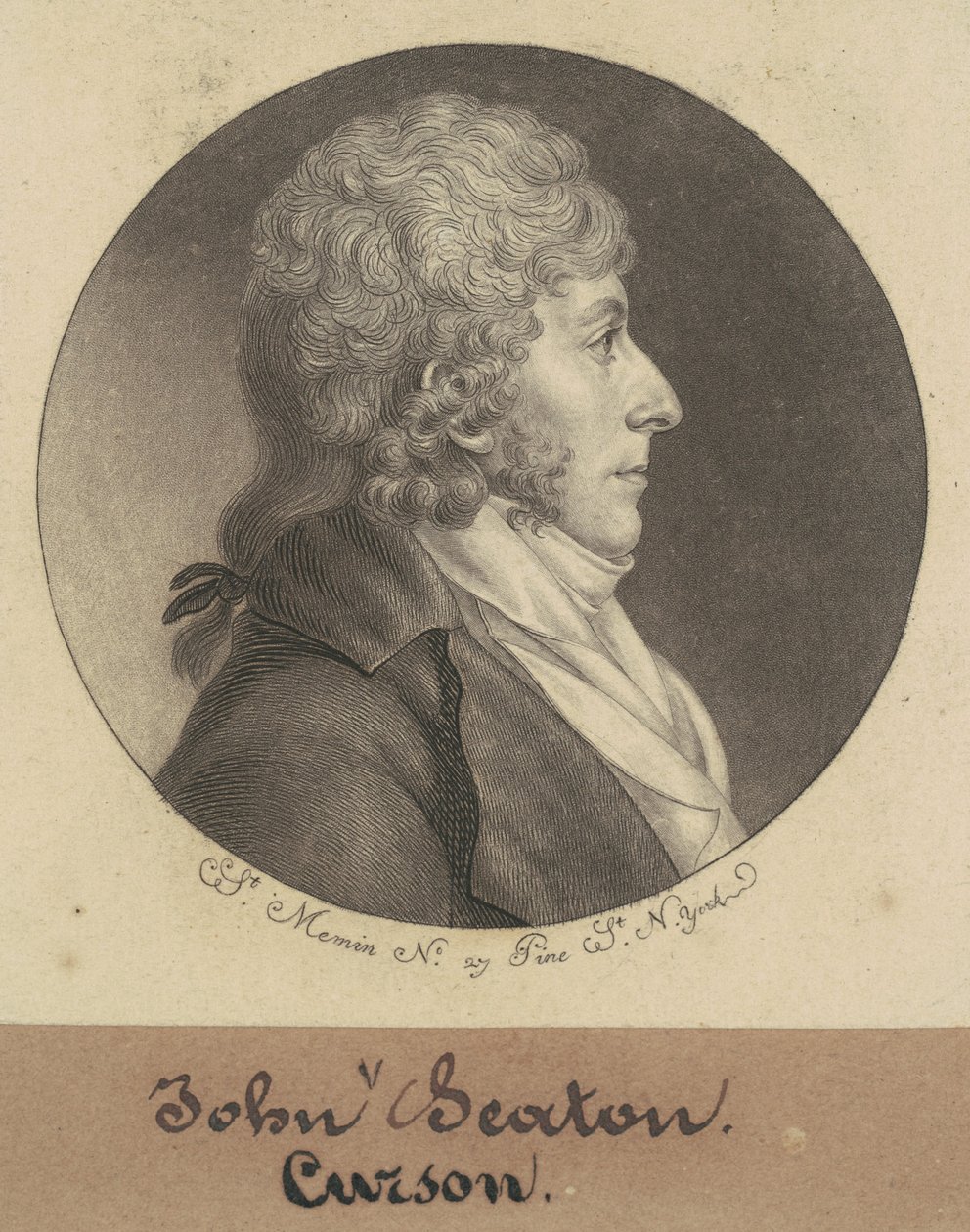 John Curzon Seton tekijältä Charles B. J. Févret de Saint Mémin