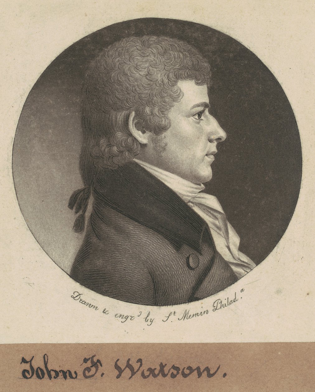 John Fanning Watson tekijältä Charles B. J. Févret de Saint Mémin