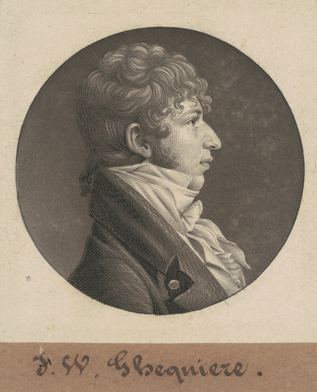 John Francis William Ghequiere tekijältä Charles B. J. Févret de Saint Mémin
