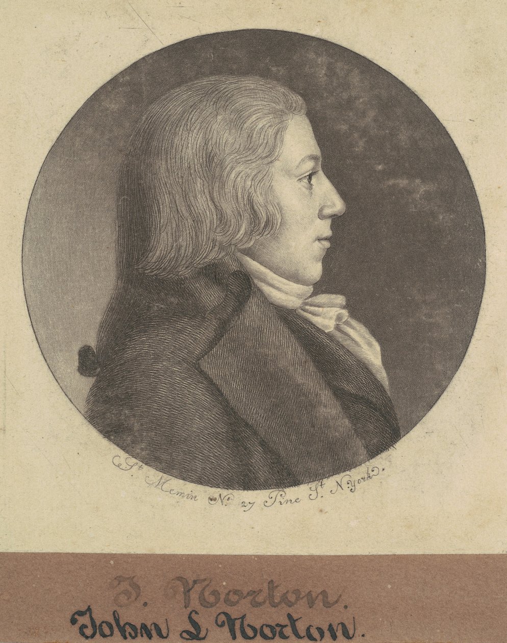 John Leake Norton tekijältä Charles B. J. Févret de Saint Mémin