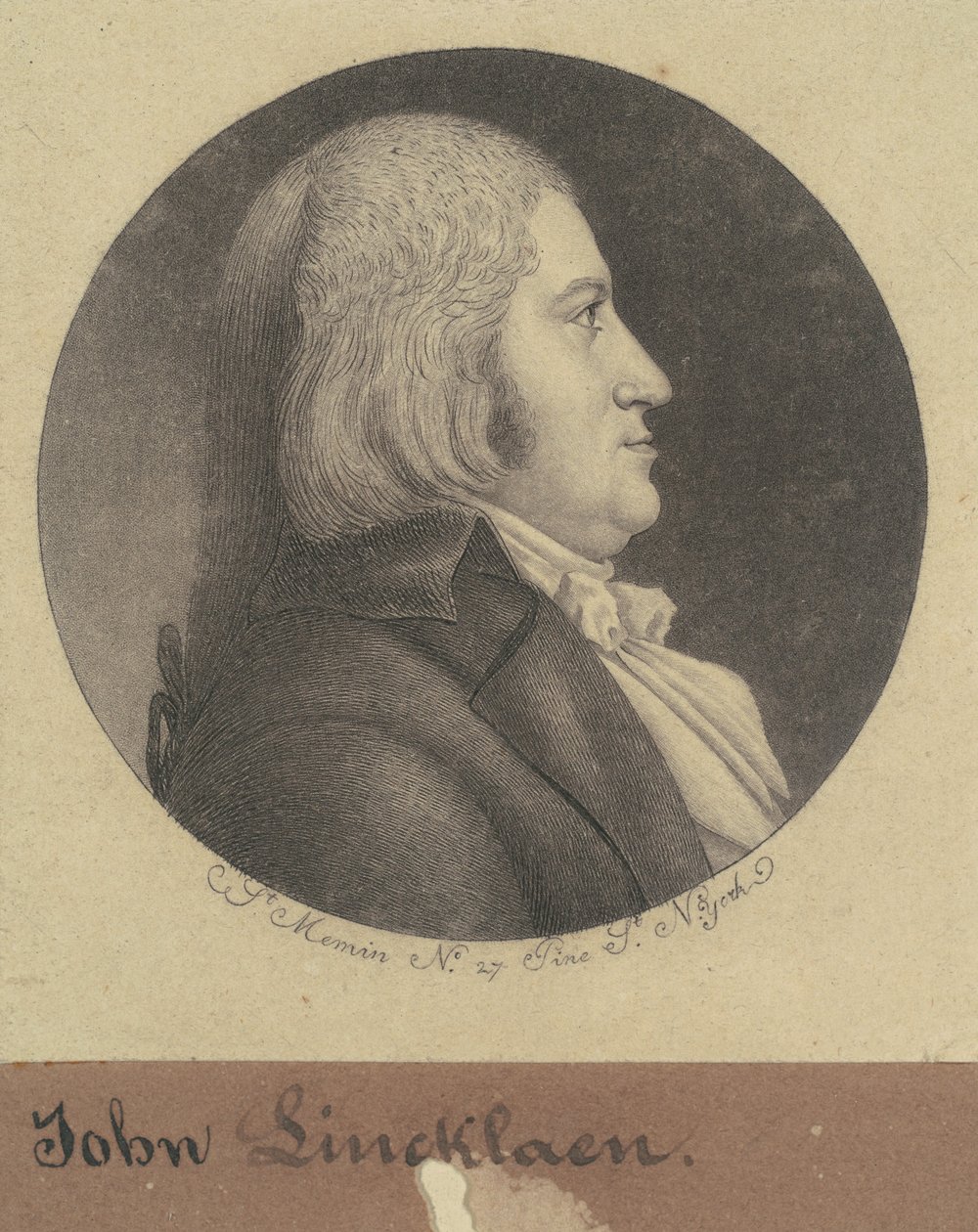 John Lincklaen tekijältä Charles B. J. Févret de Saint Mémin