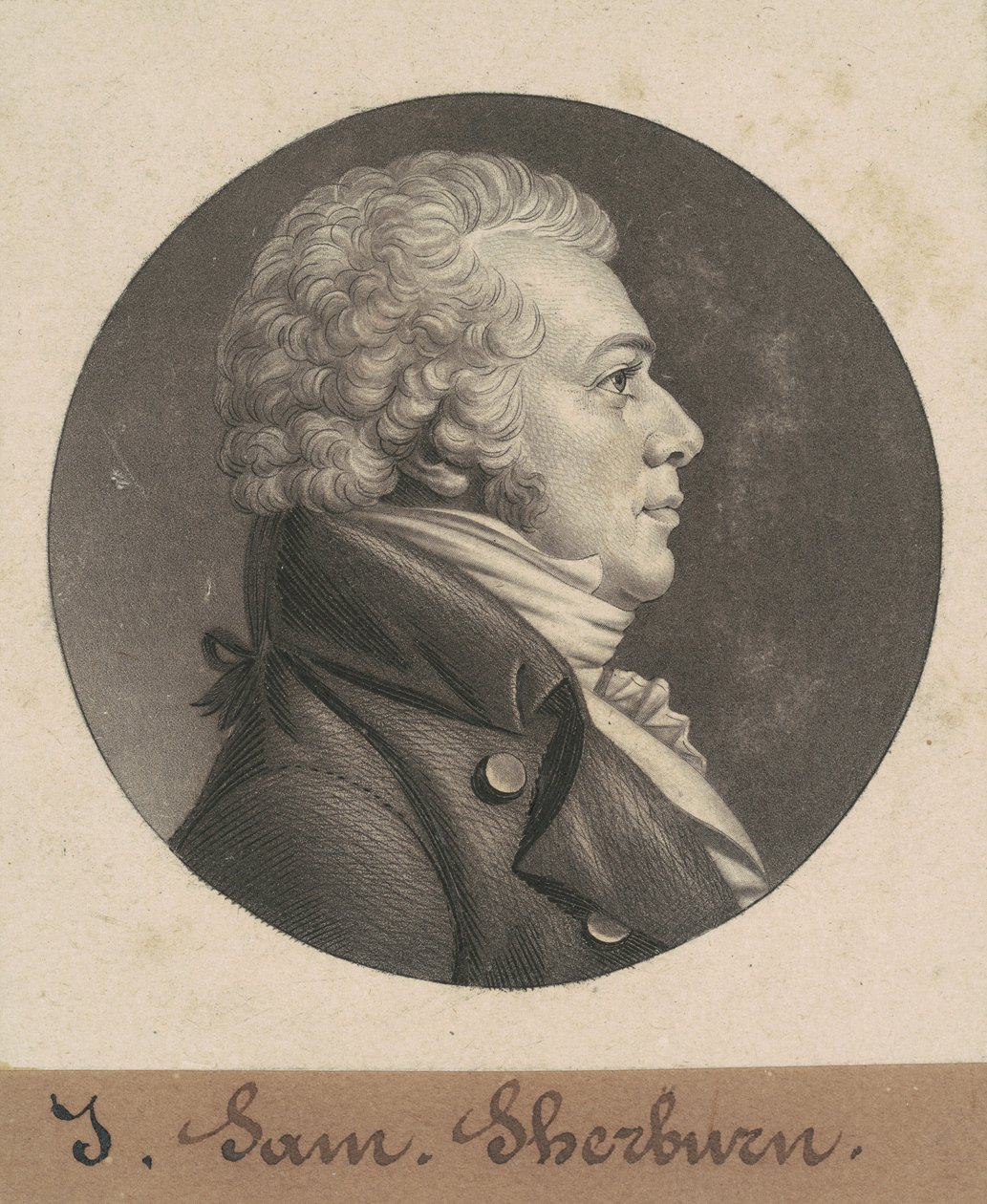 John Samuel Sherburne tekijältä Charles B. J. Févret de Saint Mémin