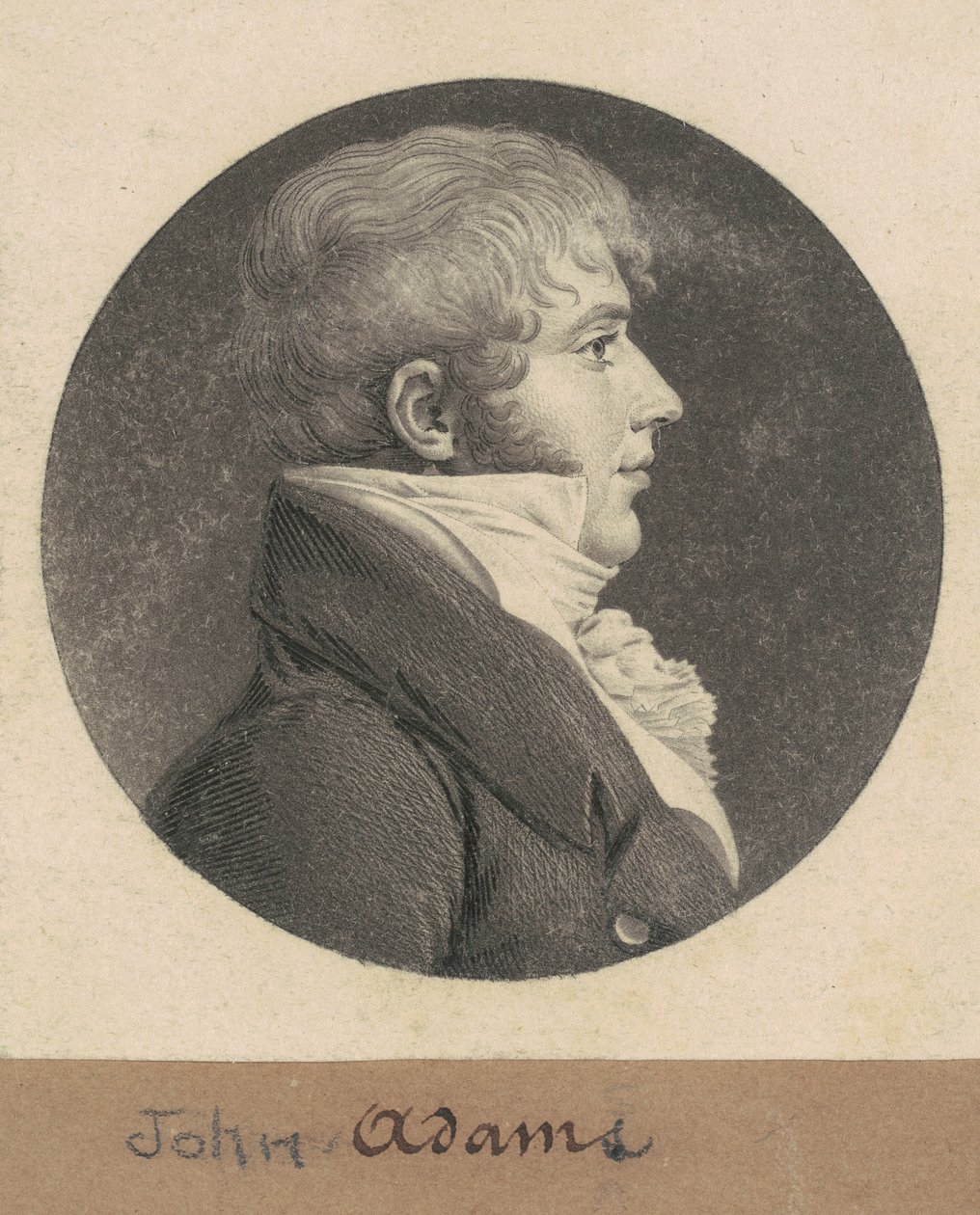 John Strong Adams tekijältä Charles B. J. Févret de Saint Mémin