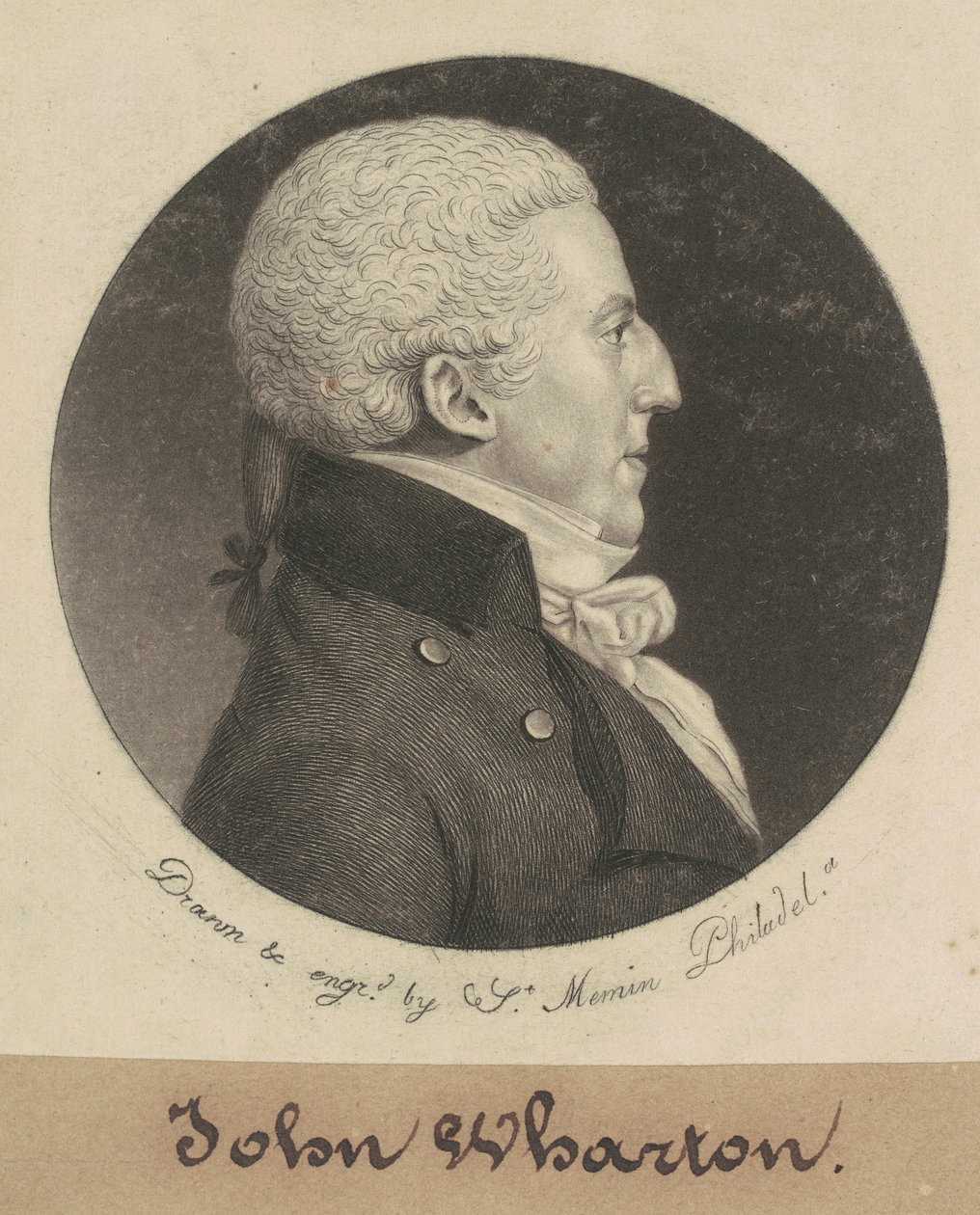 John Wharton tekijältä Charles B. J. Févret de Saint Mémin