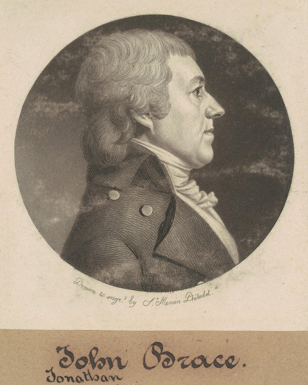 Jonathan Brace, Jr. tekijältä Charles B. J. Févret de Saint Mémin