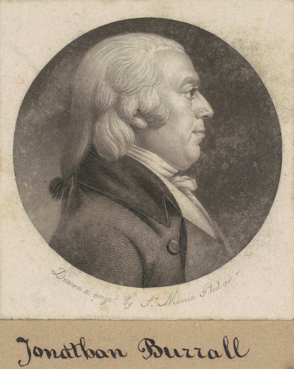 Jonathan Burrell tekijältä Charles B. J. Févret de Saint Mémin