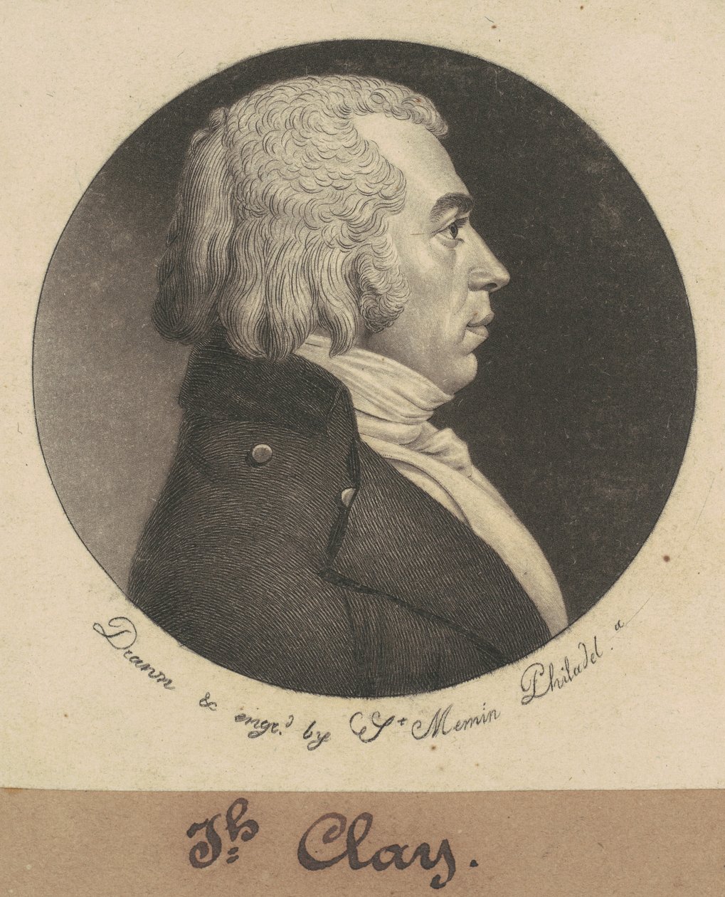 Joseph Clay tekijältä Charles B. J. Févret de Saint Mémin