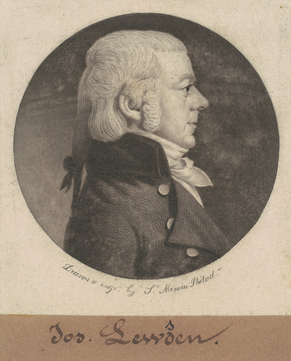 Joseph Lewden tekijältä Charles B. J. Févret de Saint Mémin
