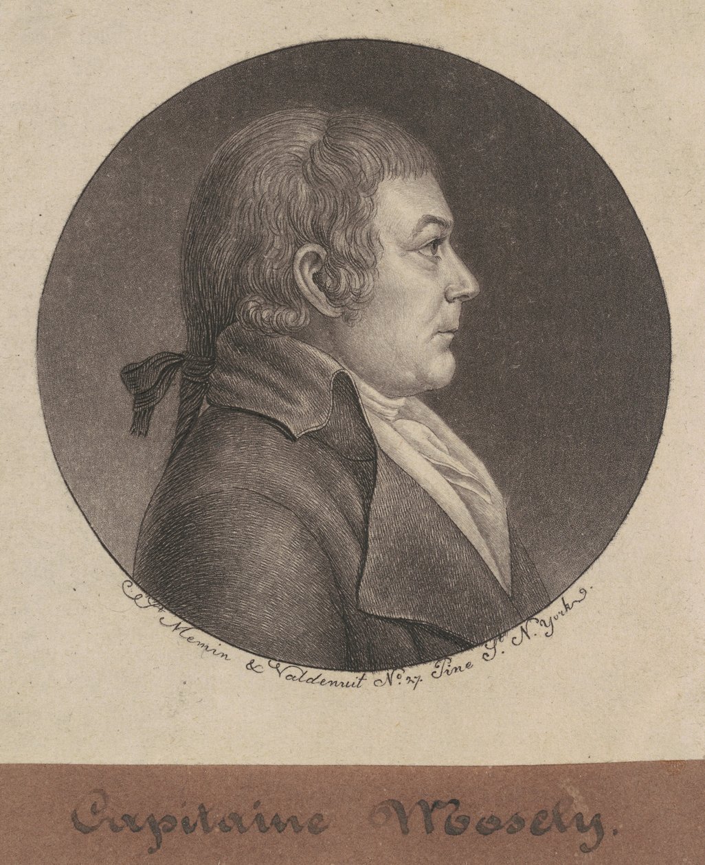 Joseph Mosely tekijältä Charles B. J. Févret de Saint Mémin