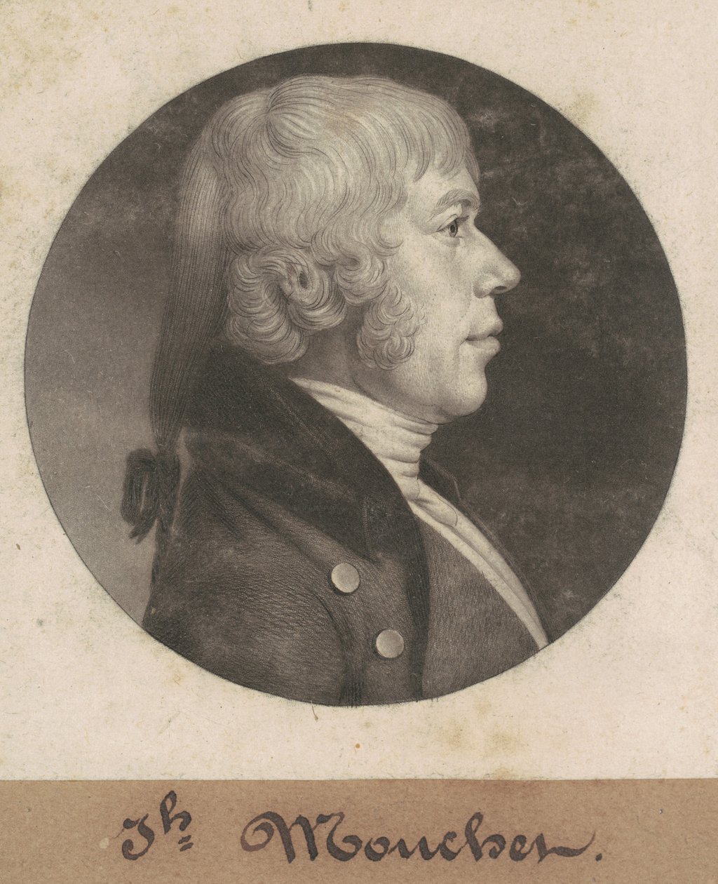 Joseph Mouchet tekijältä Charles B. J. Févret de Saint Mémin