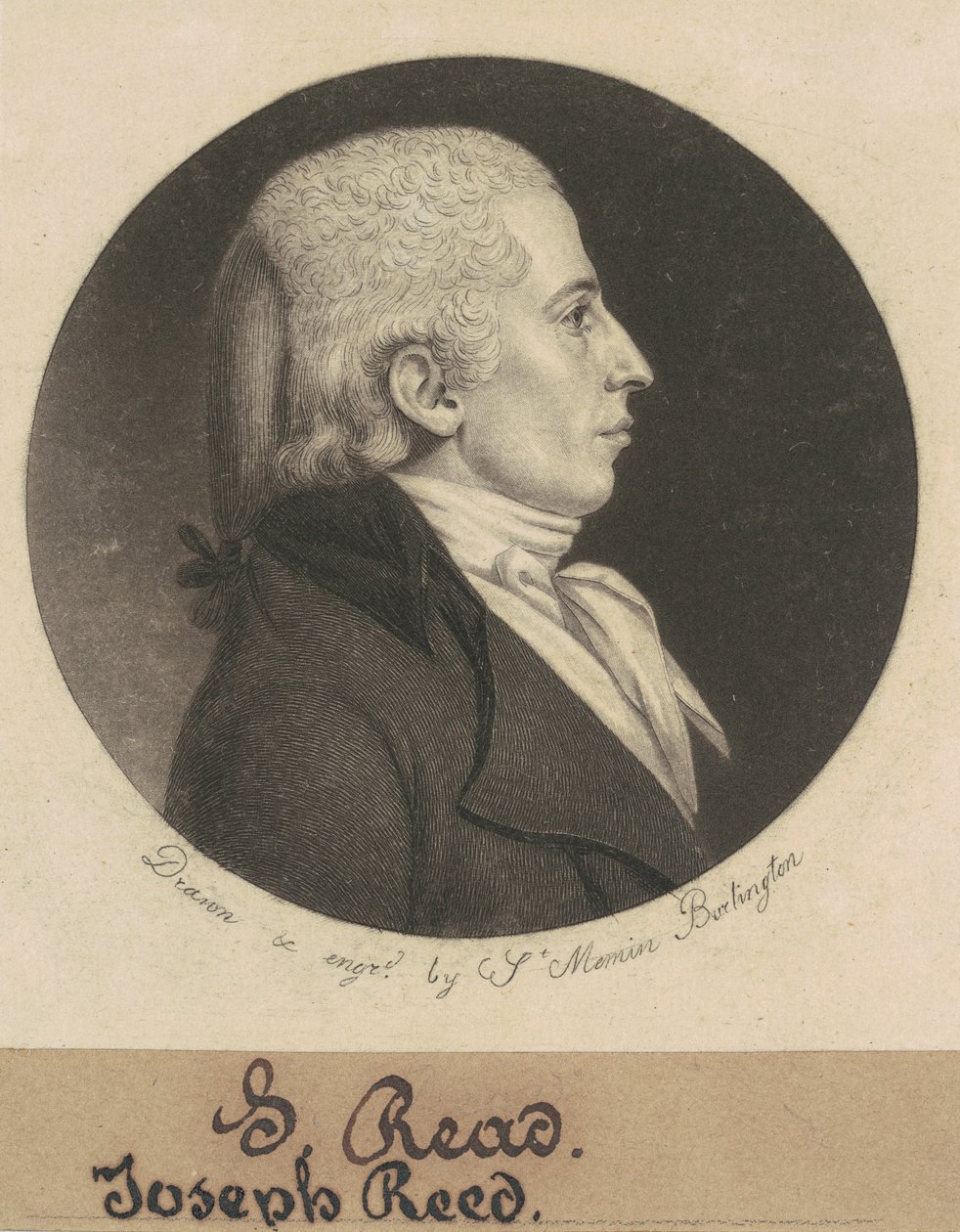Joseph Reed, Jr. tekijältä Charles B. J. Févret de Saint Mémin