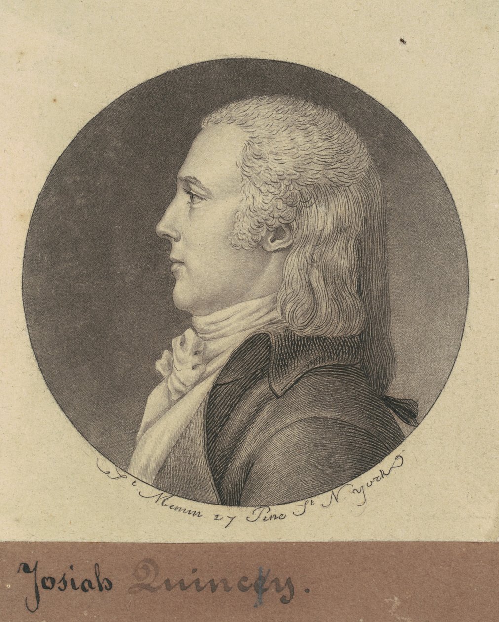 Josiah Quincy tekijältä Charles B. J. Févret de Saint Mémin