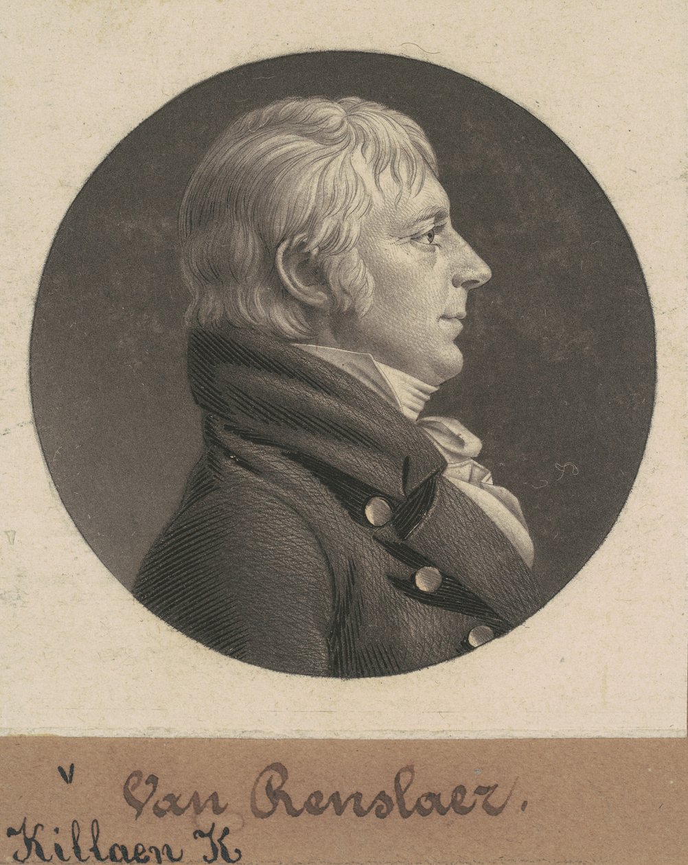 Kiliaen Kiliaen Van Rensselaer tekijältä Charles B. J. Févret de Saint Mémin
