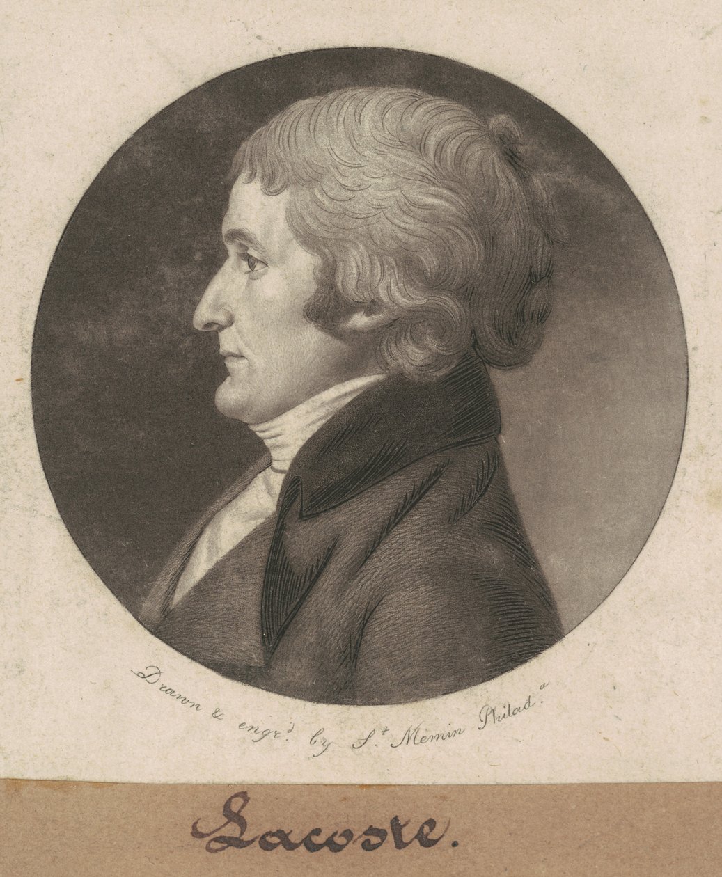 Lacoste tekijältä Charles B. J. Févret de Saint Mémin