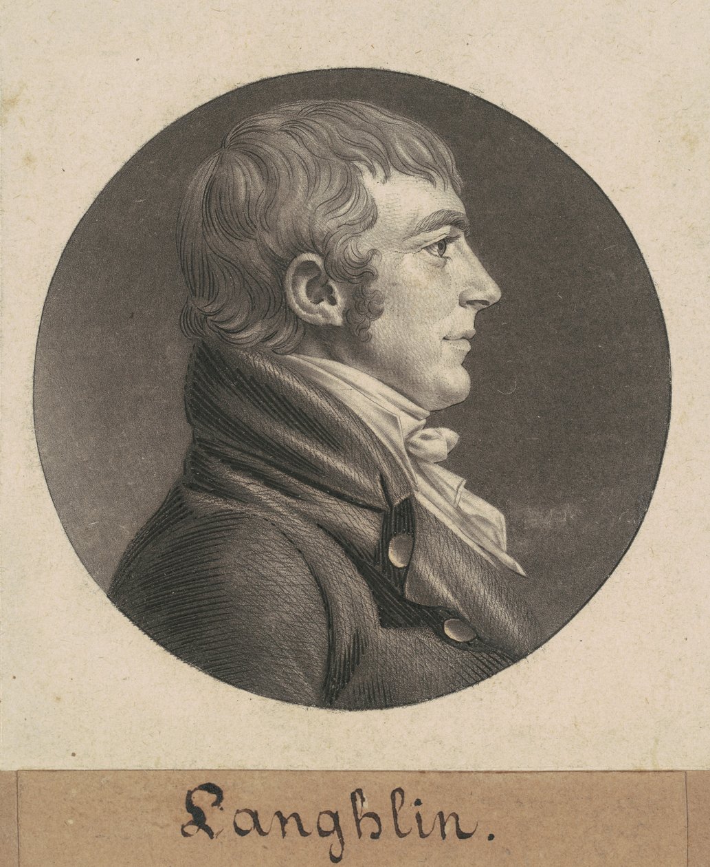 Laughlin tekijältä Charles B. J. Févret de Saint Mémin