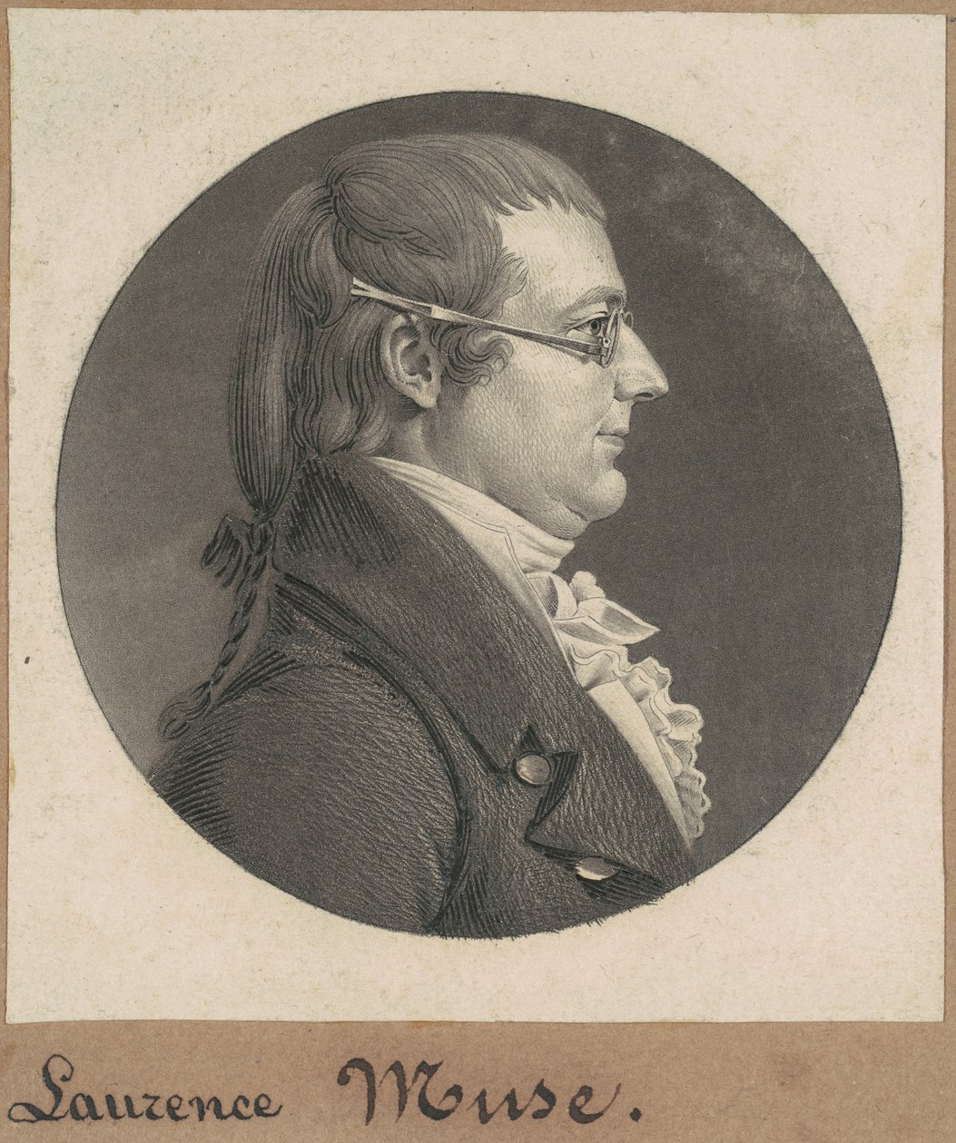 Lawrence Muse tekijältä Charles B. J. Févret de Saint Mémin