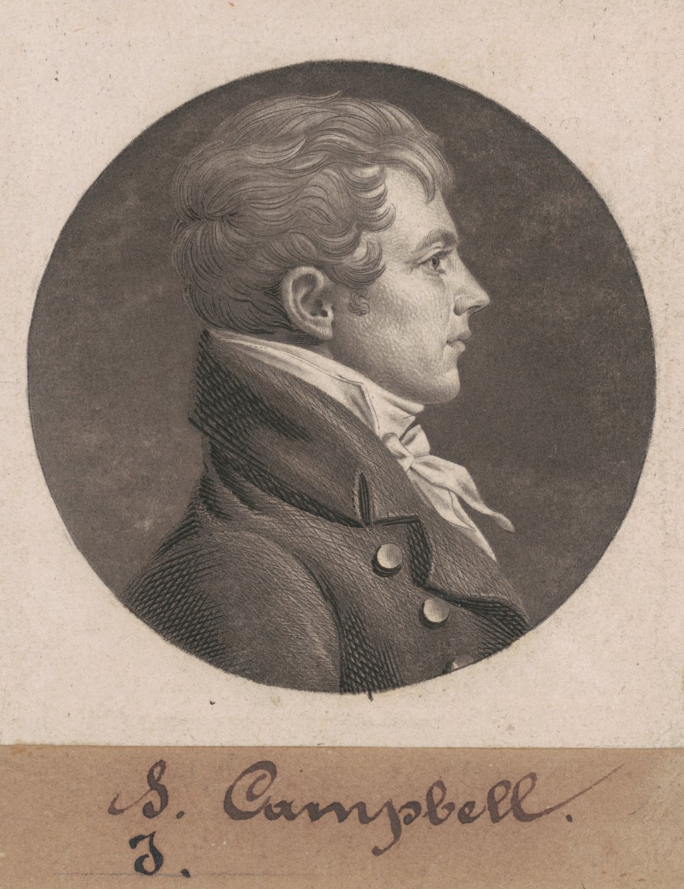 Levin Hicks Campbell tekijältä Charles B. J. Févret de Saint Mémin