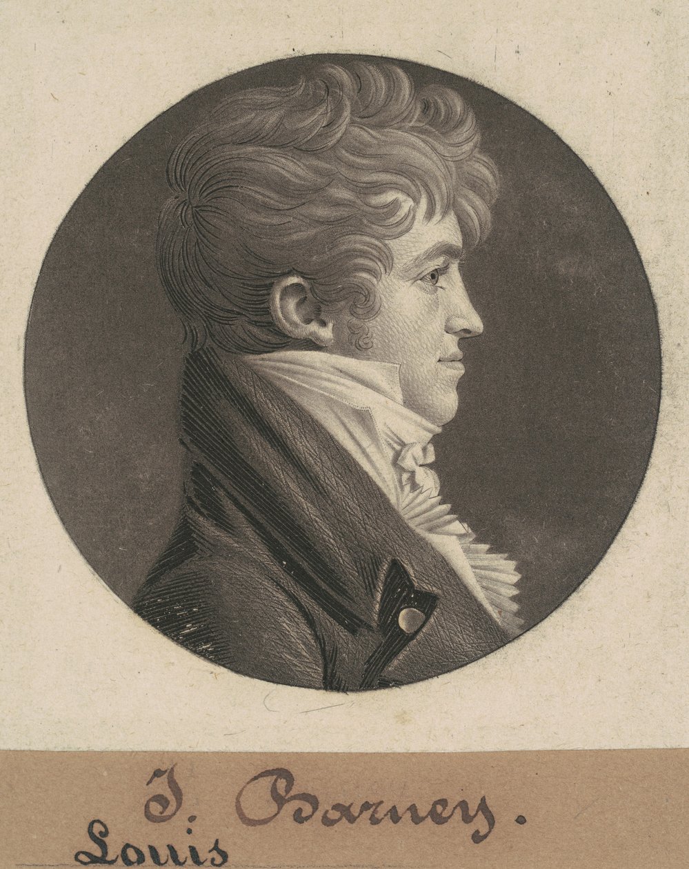 Louis Barney tekijältä Charles B. J. Févret de Saint Mémin