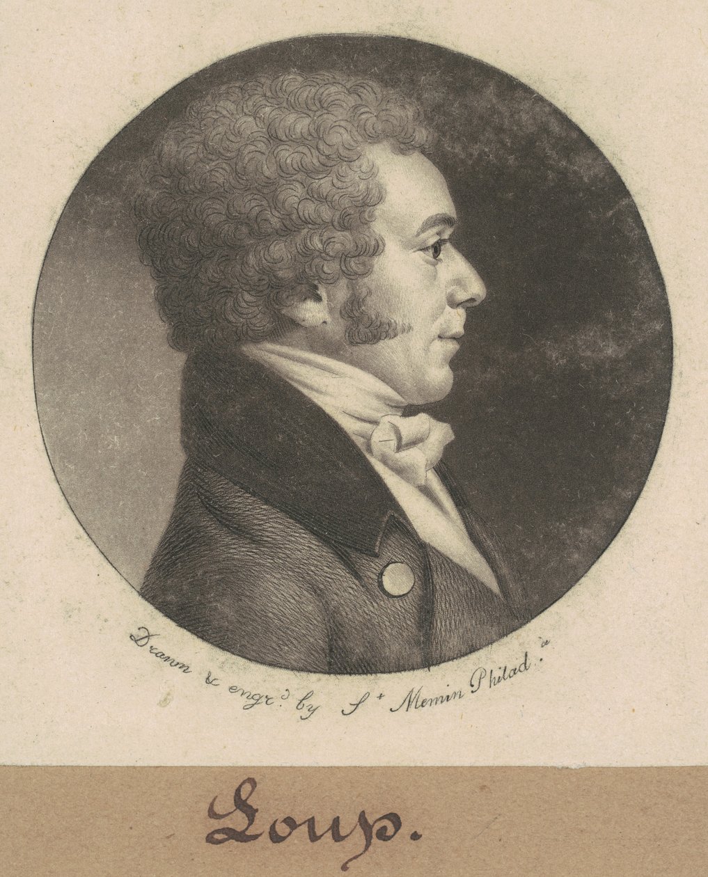 Loup tekijältä Charles B. J. Févret de Saint Mémin