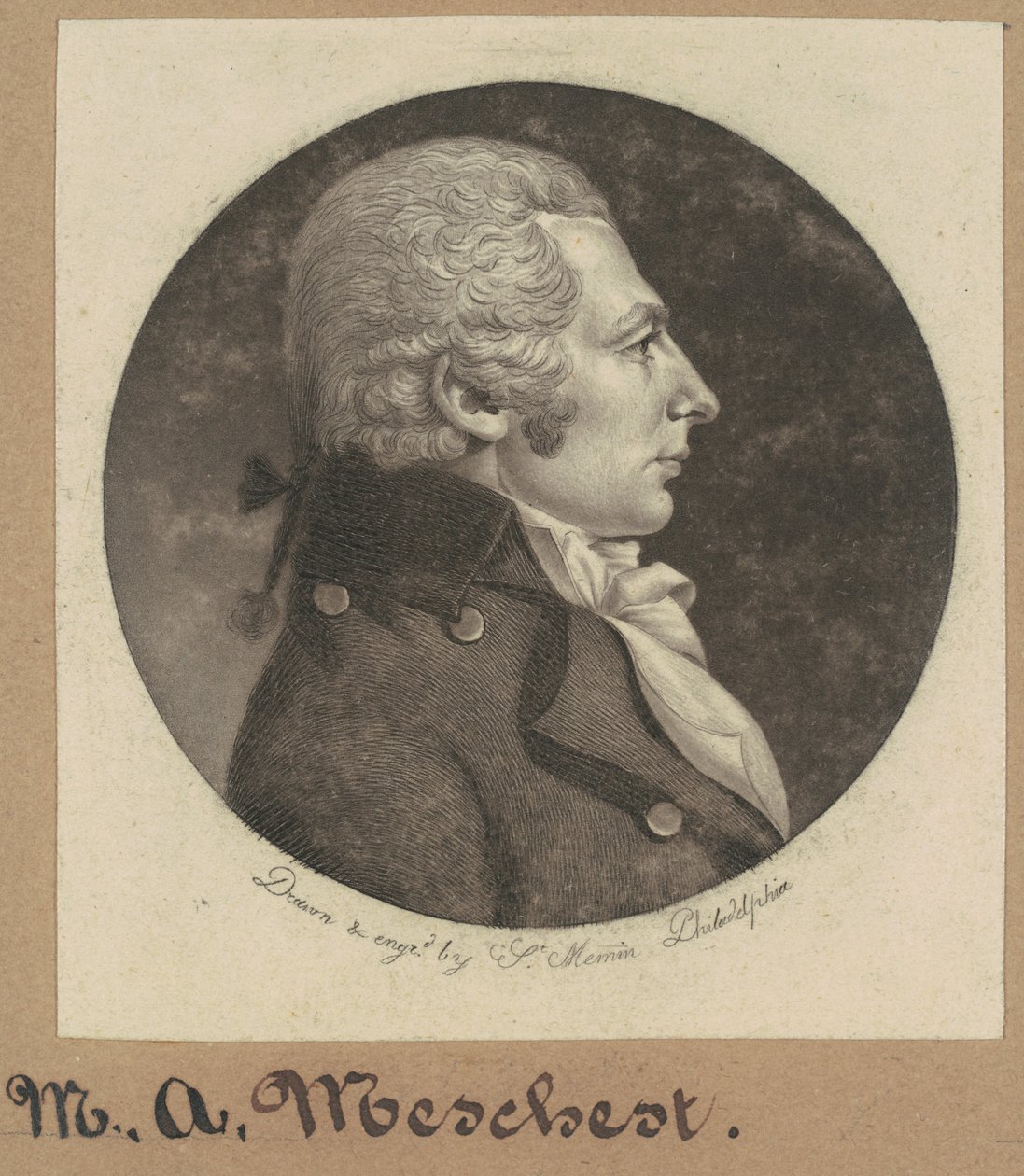 M. A. Meschert tekijältä Charles B. J. Févret de Saint Mémin