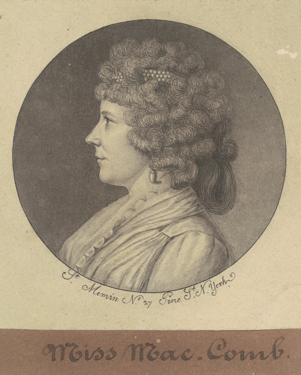 Margaret Marshall Armstrong tekijältä Charles B. J. Févret de Saint Mémin