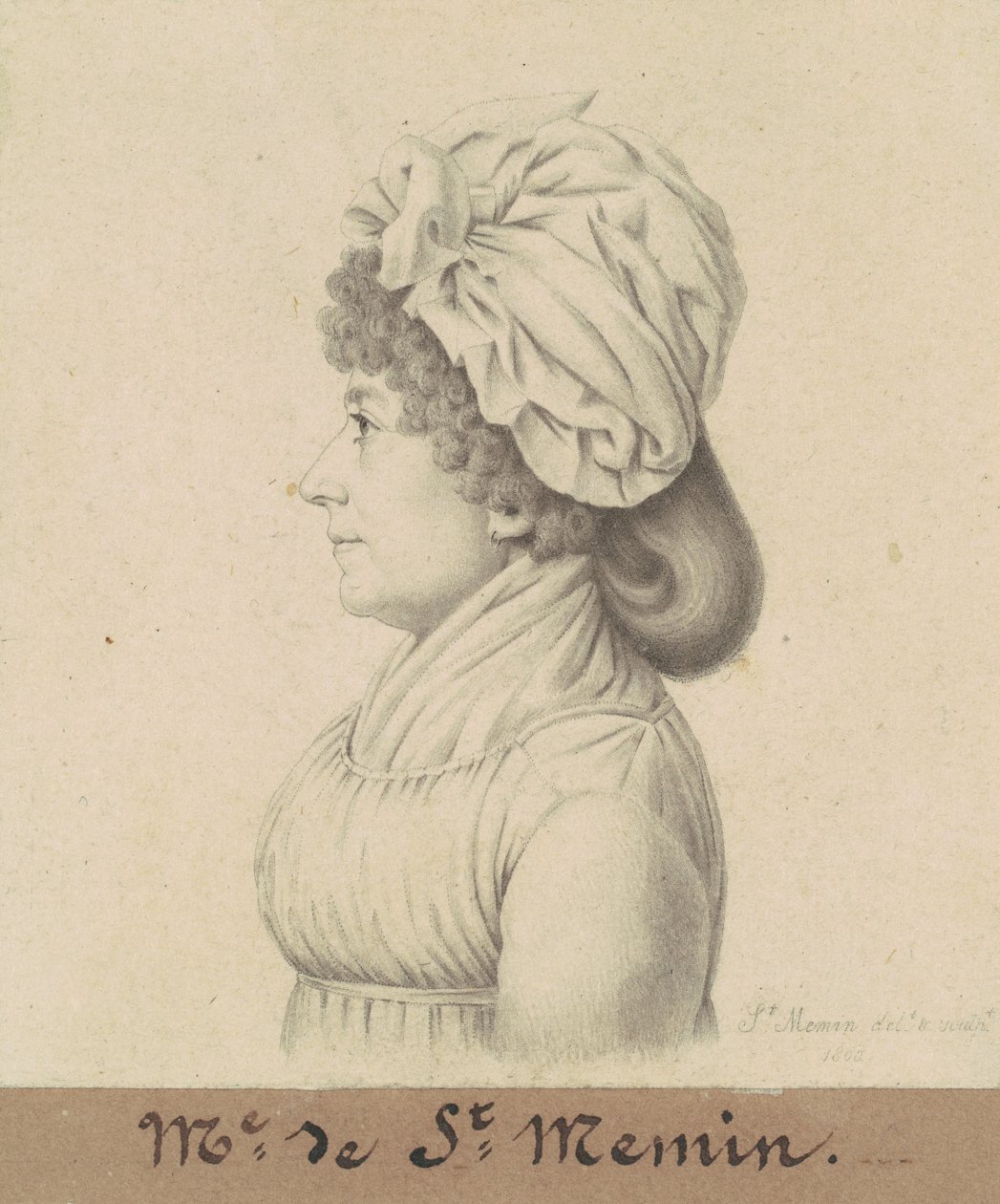 Marie-Victoire Févret Saint-Méministä tekijältä Charles B. J. Févret de Saint Mémin