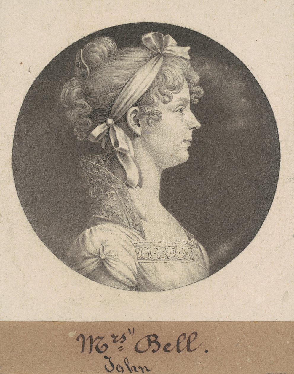Mary Ann Walker Bell tekijältä Charles B. J. Févret de Saint Mémin