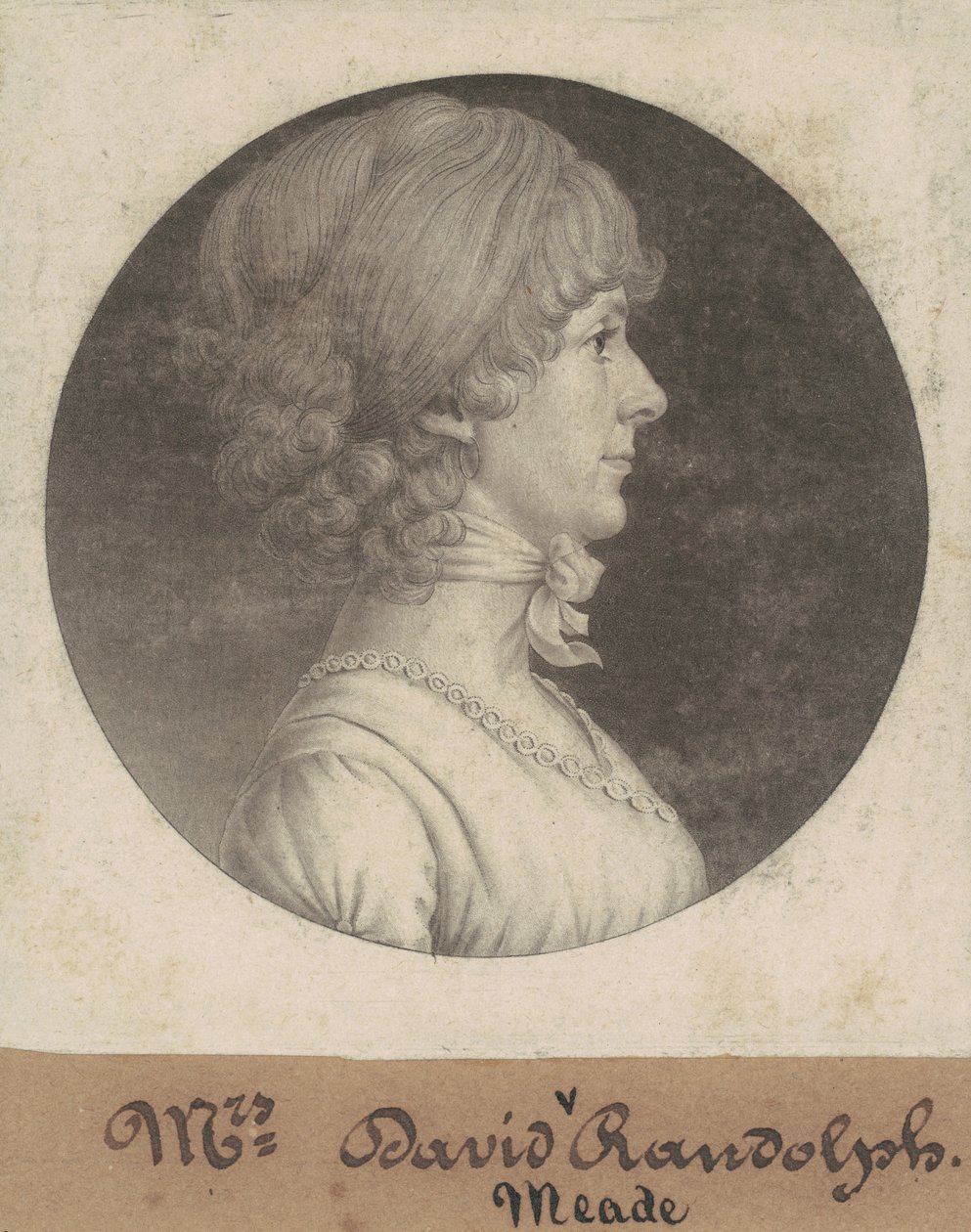 Mary Randolph Randolph tekijältä Charles B. J. Févret de Saint Mémin