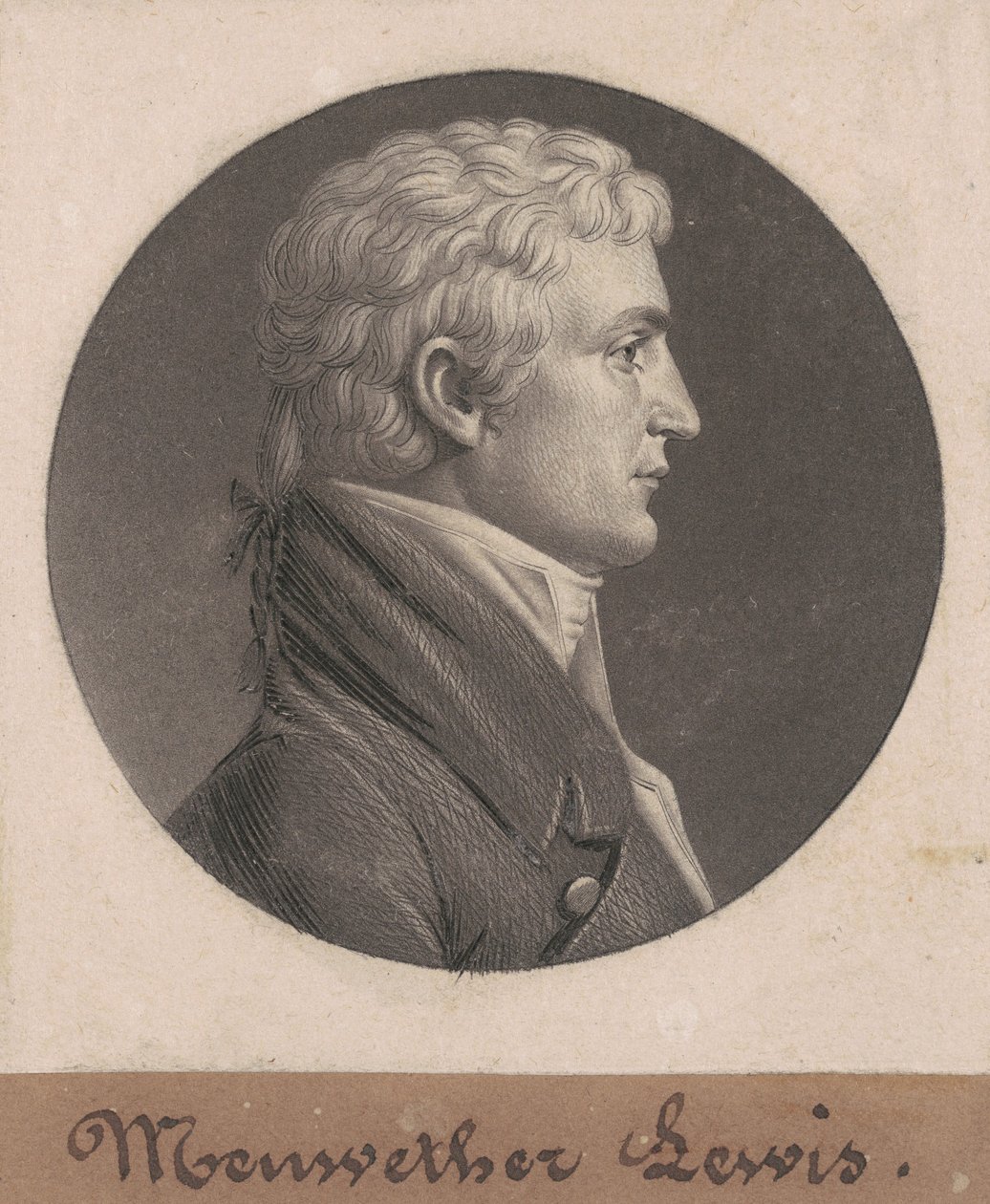 Meriwether Lewis tekijältä Charles B. J. Févret de Saint Mémin