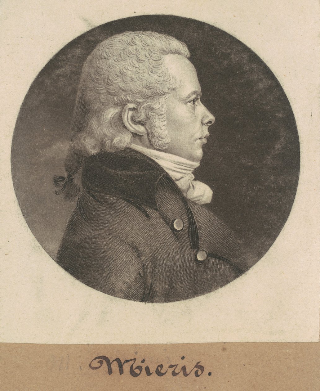 Mieris tekijältä Charles B. J. Févret de Saint Mémin