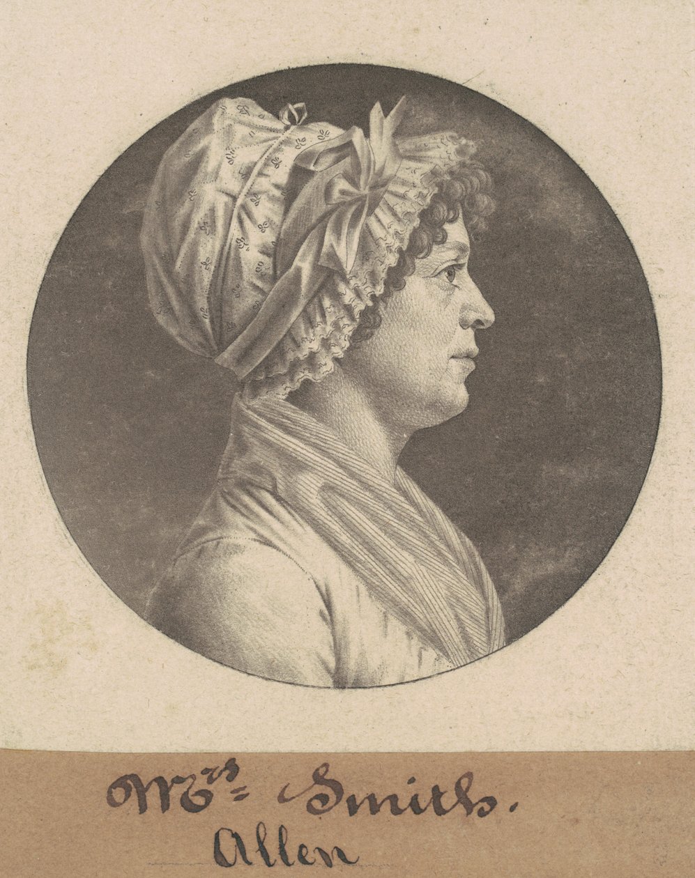 Rouva Smith tekijältä Charles B. J. Févret de Saint Mémin