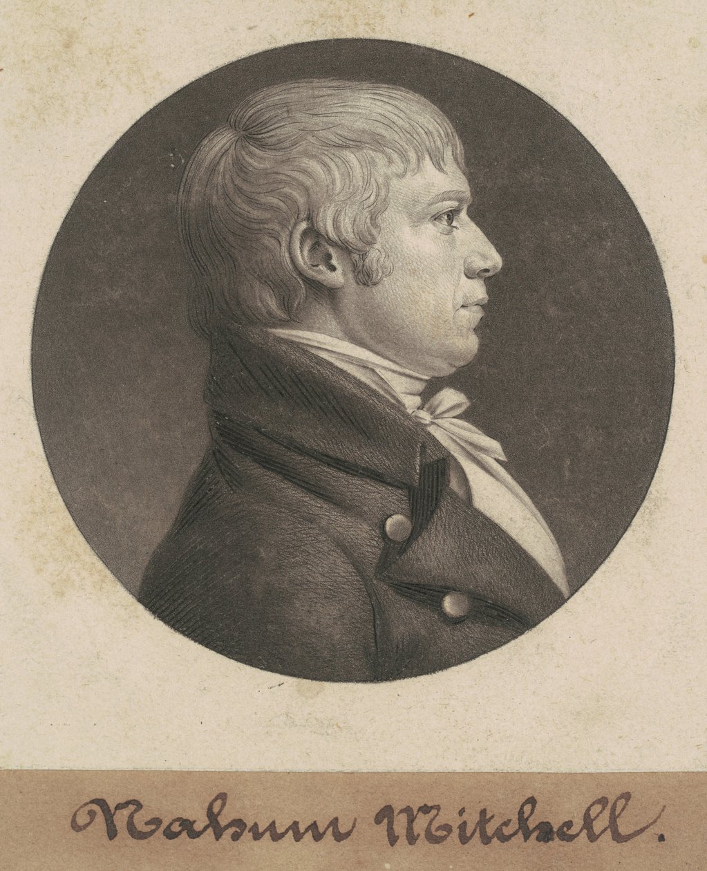 Nahum Mitchell tekijältä Charles B. J. Févret de Saint Mémin