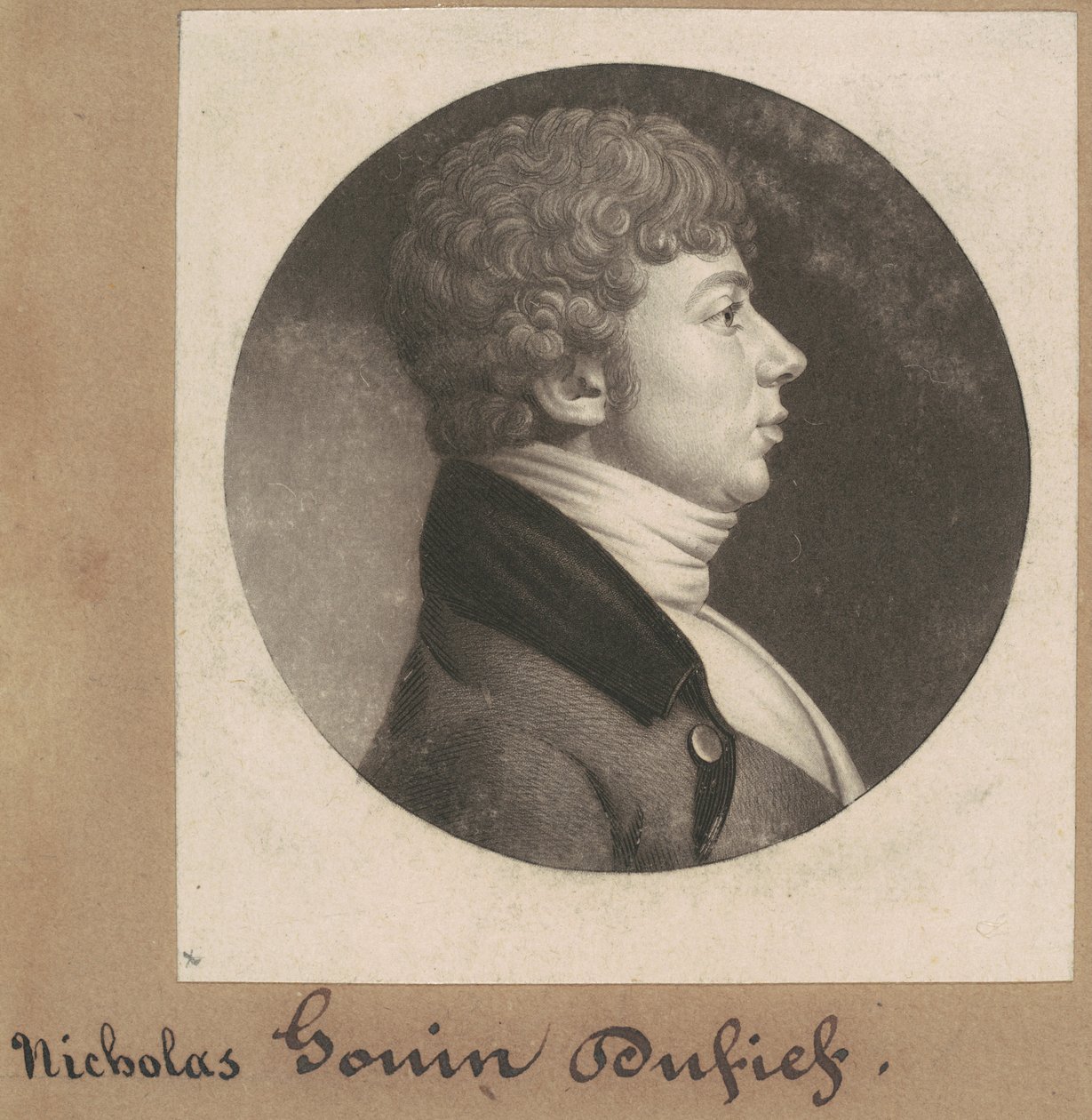 Nicholas Gouin Dufief tekijältä Charles B. J. Févret de Saint Mémin