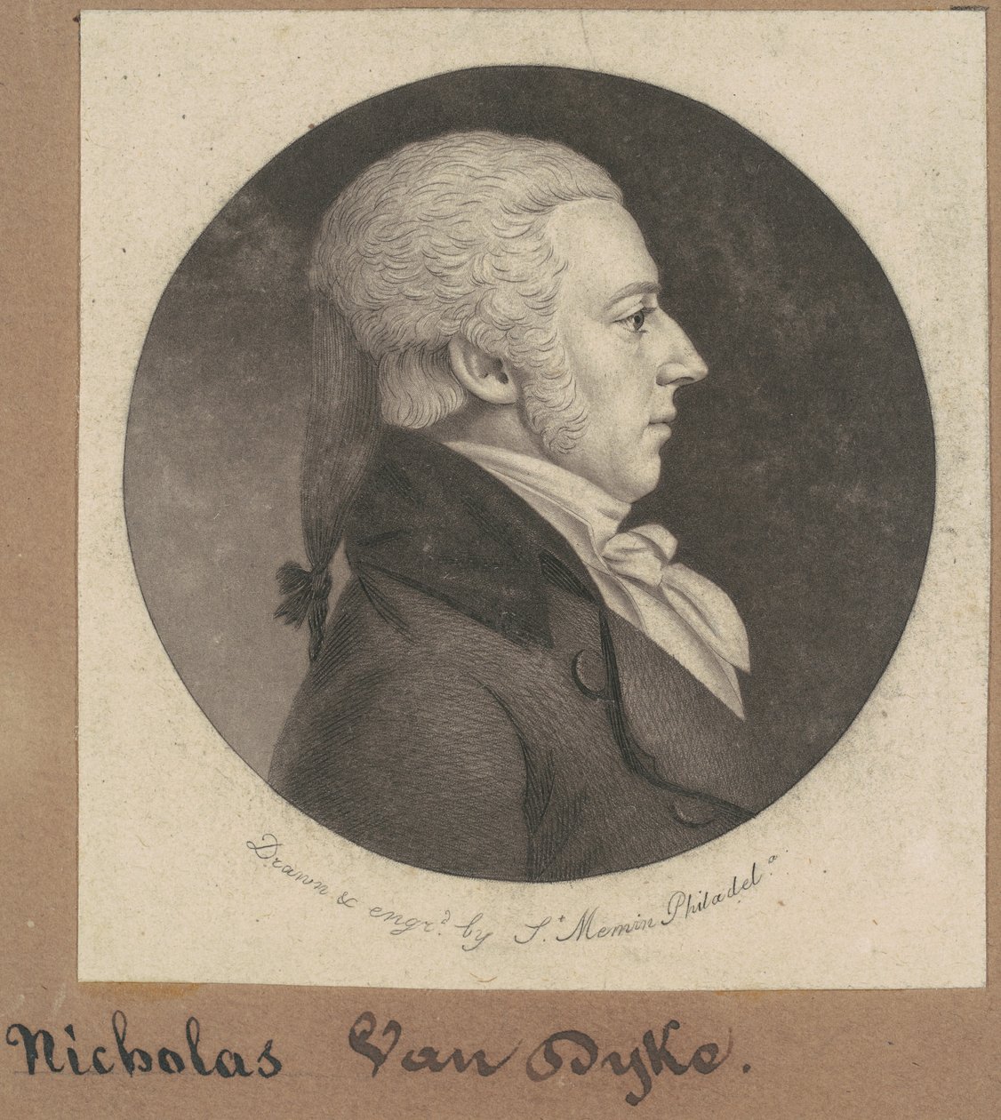 Nicholas Van Dyke tekijältä Charles B. J. Févret de Saint Mémin