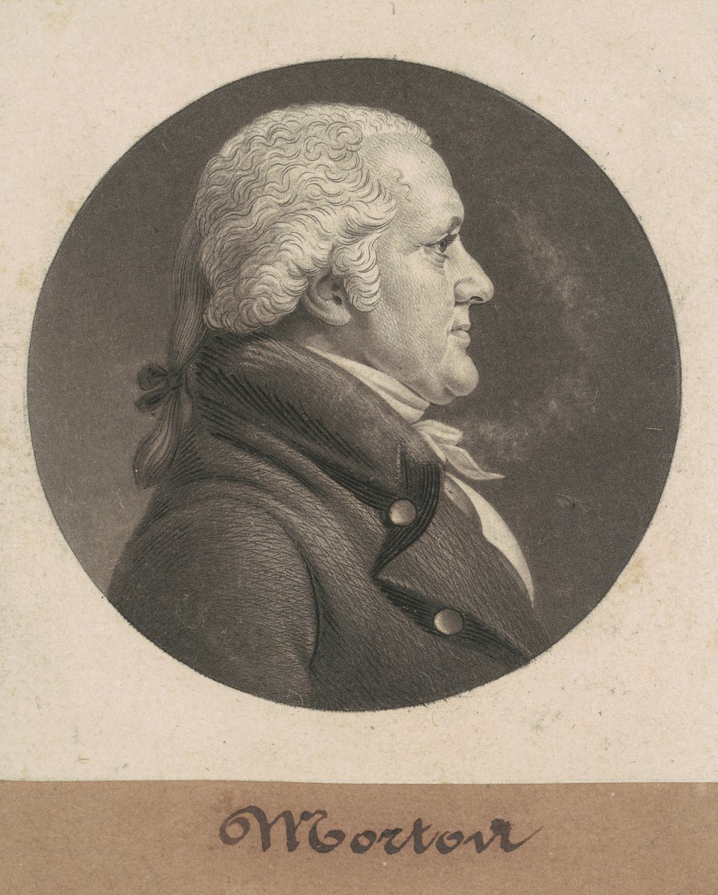 Perez Morton tekijältä Charles B. J. Févret de Saint Mémin