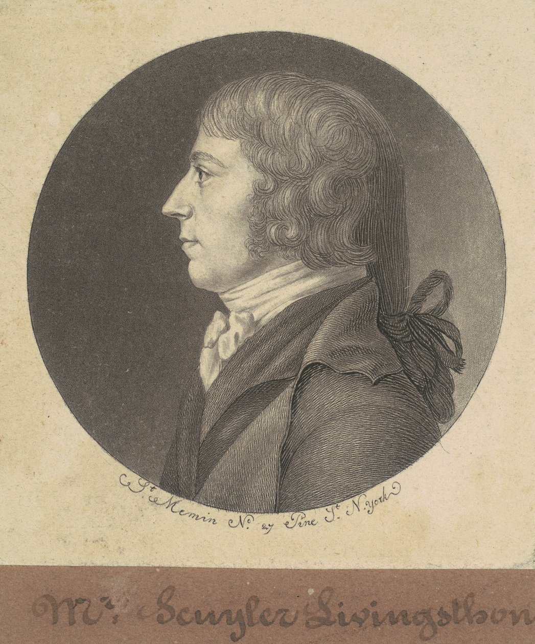 Peter Schuyler Livingston tekijältä Charles B. J. Févret de Saint Mémin