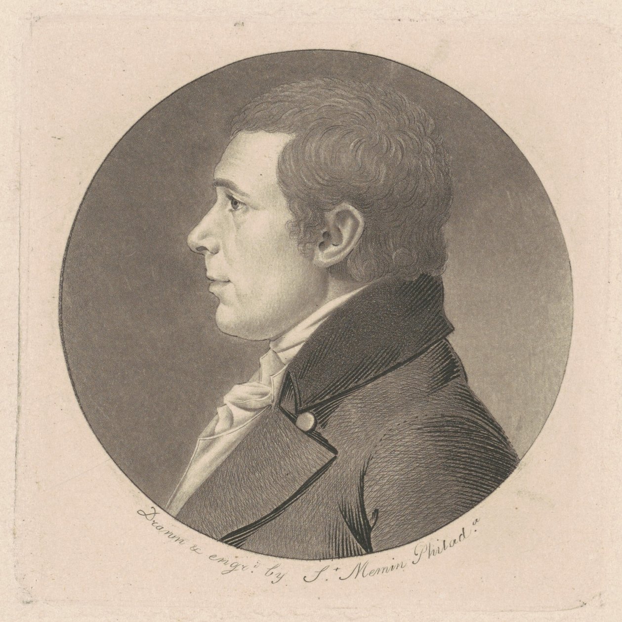 Peter Stephen DuPonceau tekijältä Charles B. J. Févret de Saint Mémin