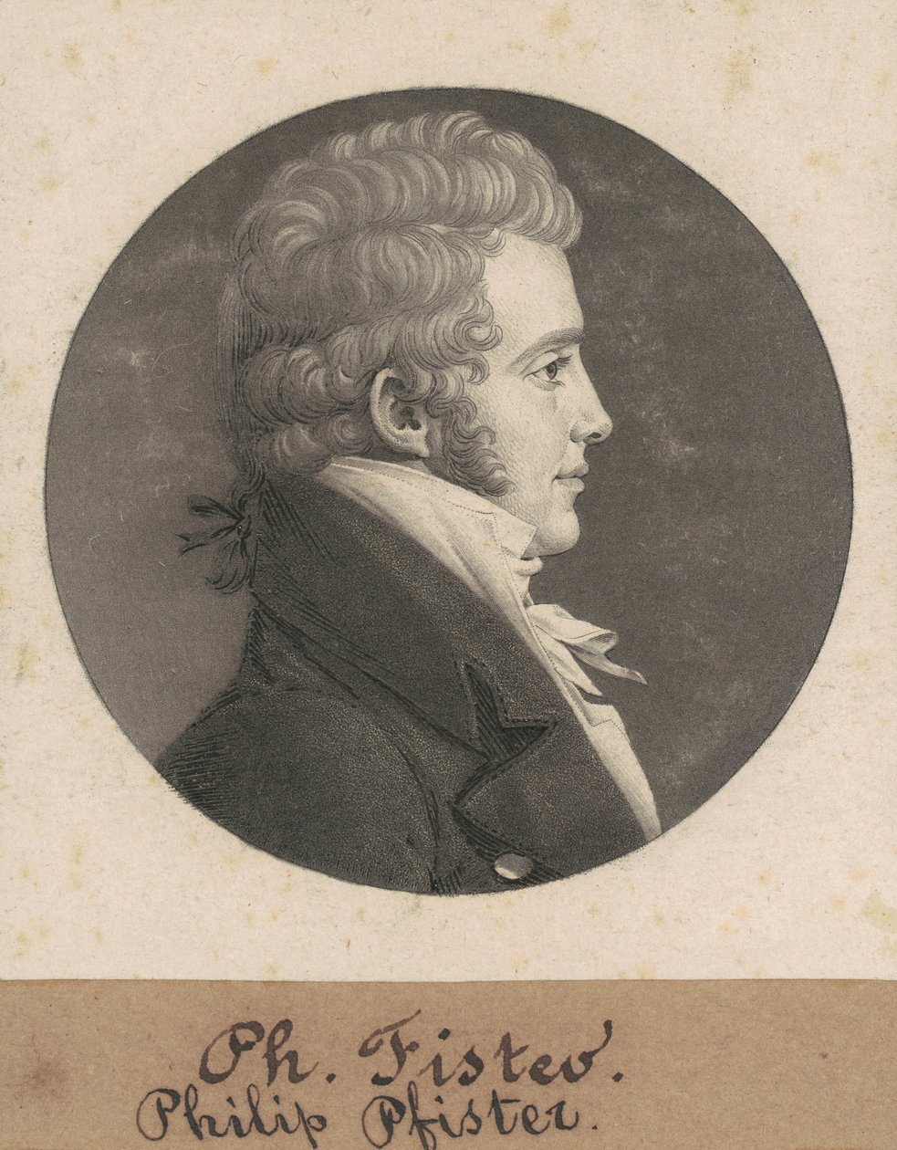 Philip Fister tekijältä Charles B. J. Févret de Saint Mémin