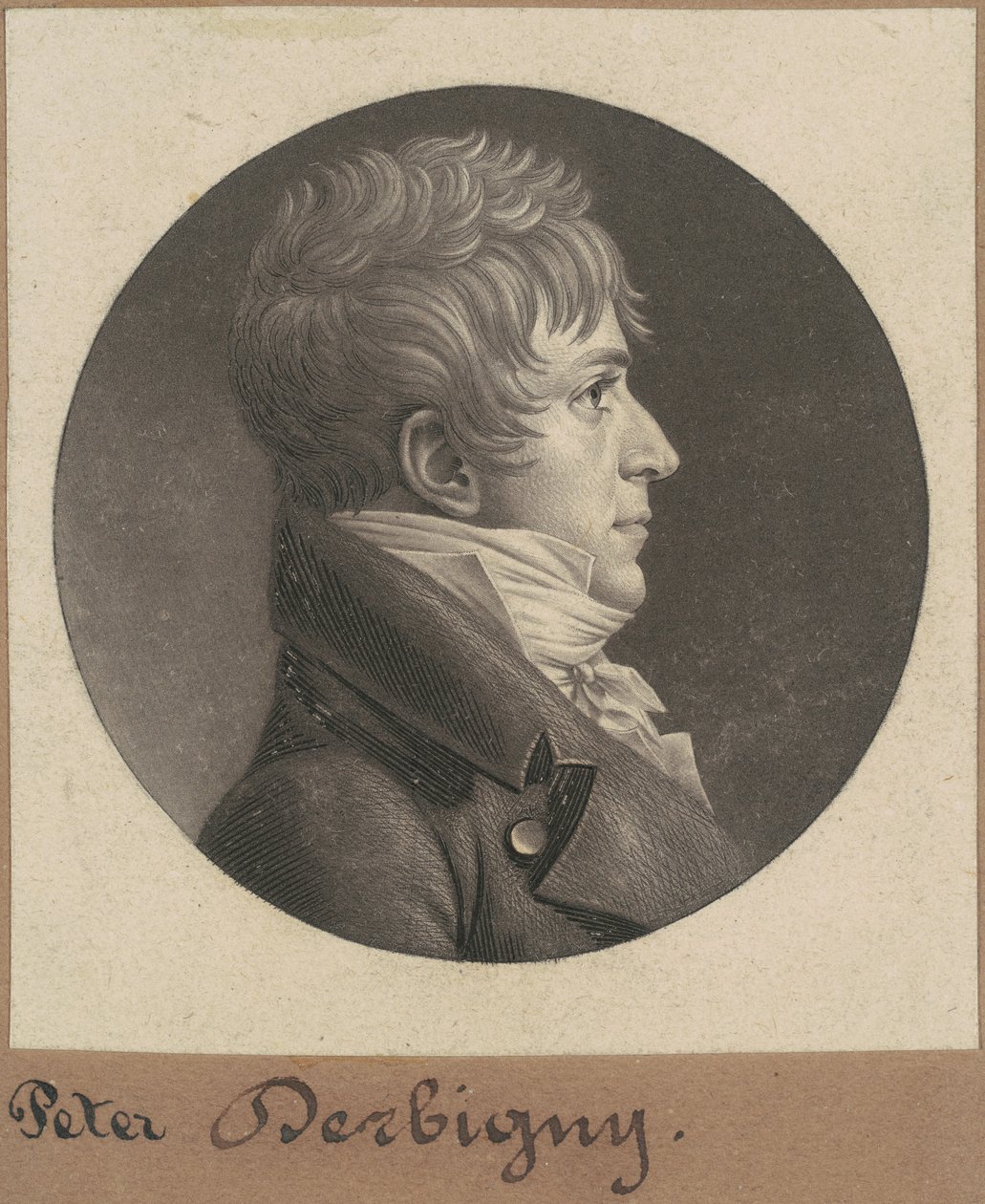 Pierre Auguste Charles Bourguignon Derbigny tekijältä Charles B. J. Févret de Saint Mémin
