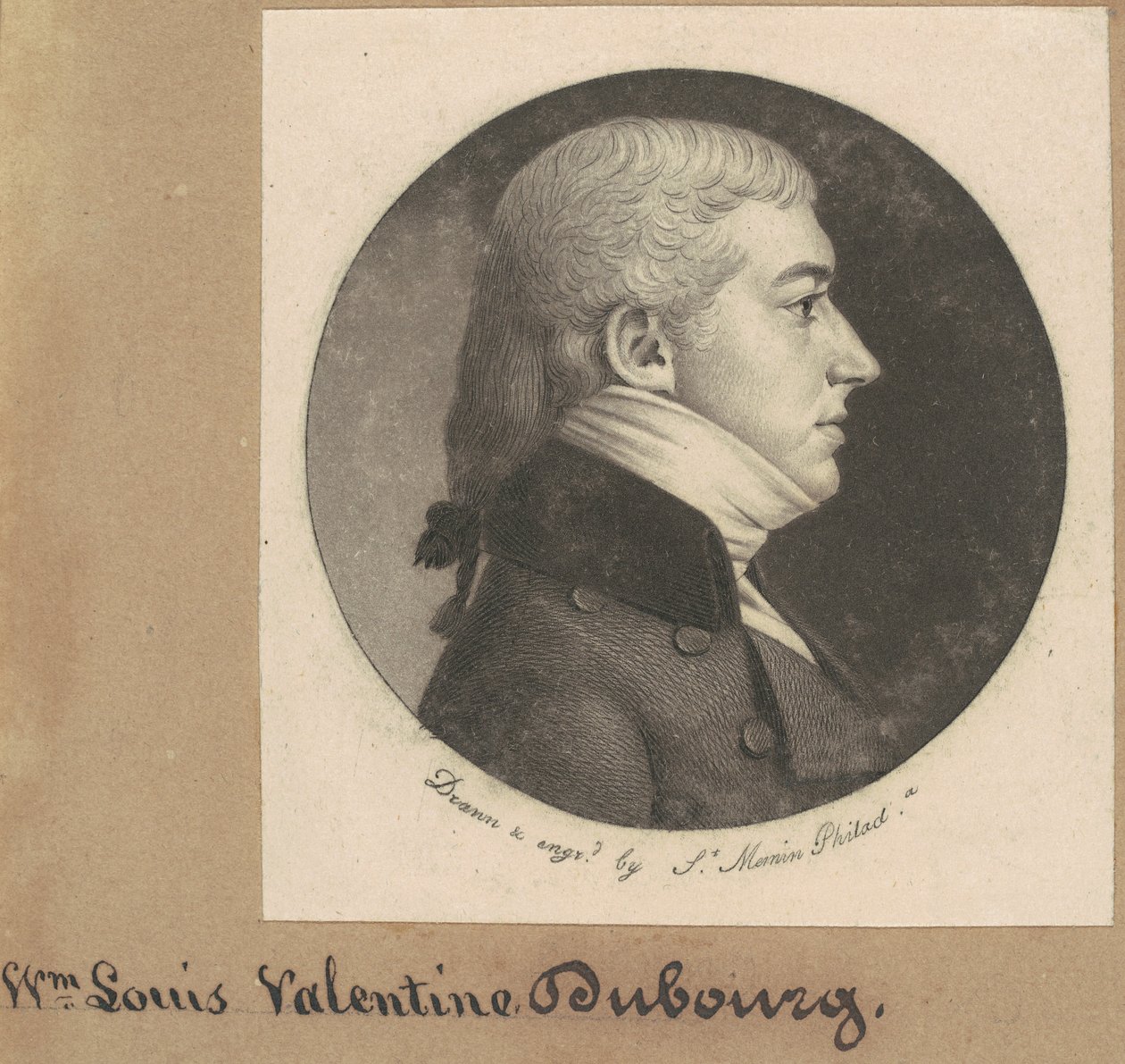 Pierre Francois DuBourg tekijältä Charles B. J. Févret de Saint Mémin