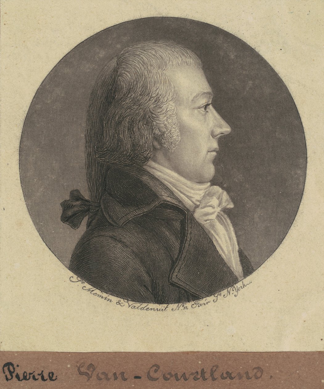 Pierre VanCortlandt, Jr. tekijältä Charles B. J. Févret de Saint Mémin
