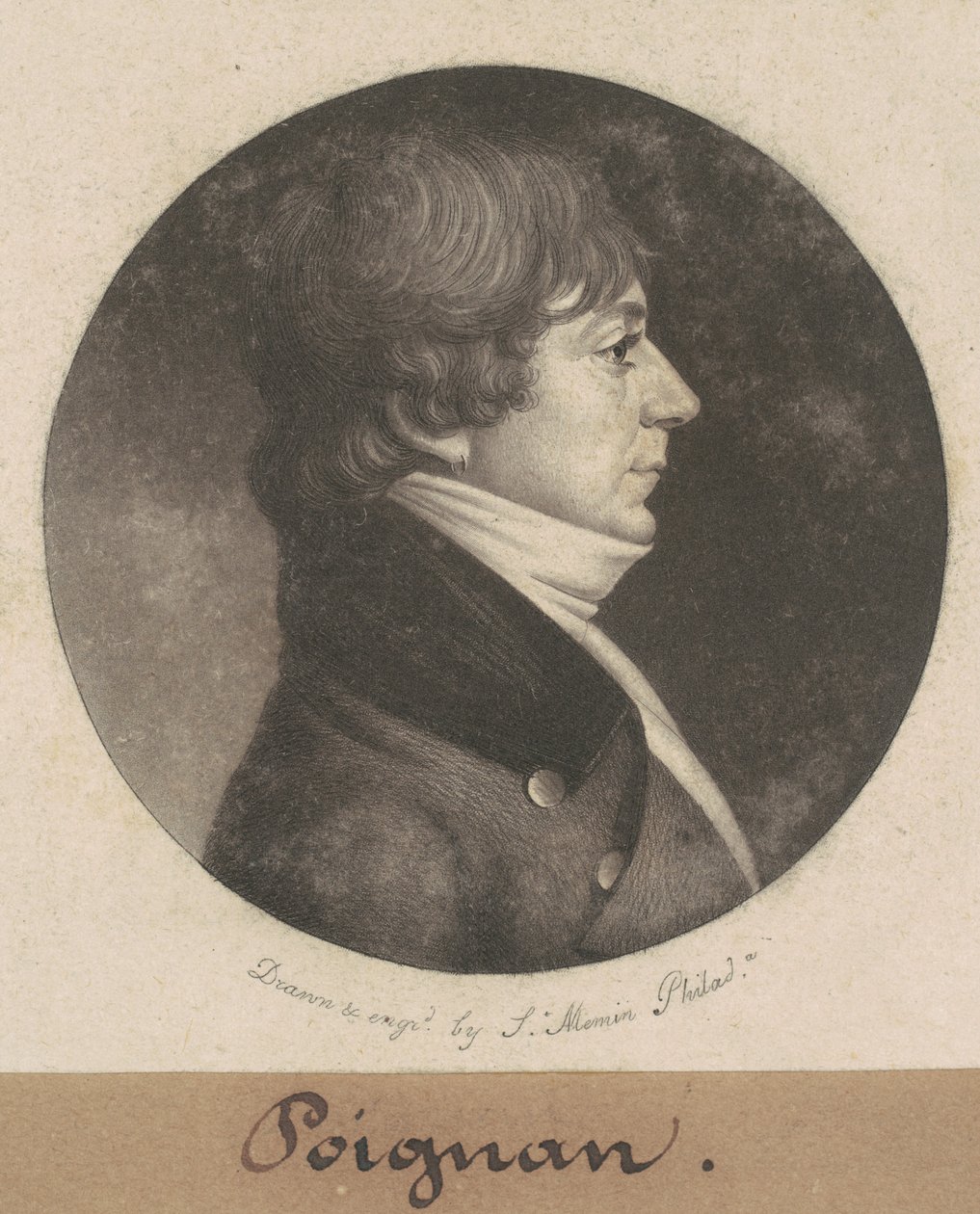 Poignan tekijältä Charles B. J. Févret de Saint Mémin