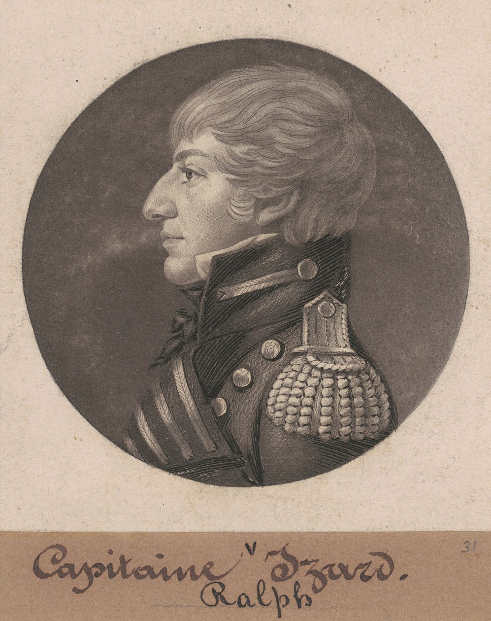 Ralph Izard II tekijältä Charles B. J. Févret de Saint Mémin
