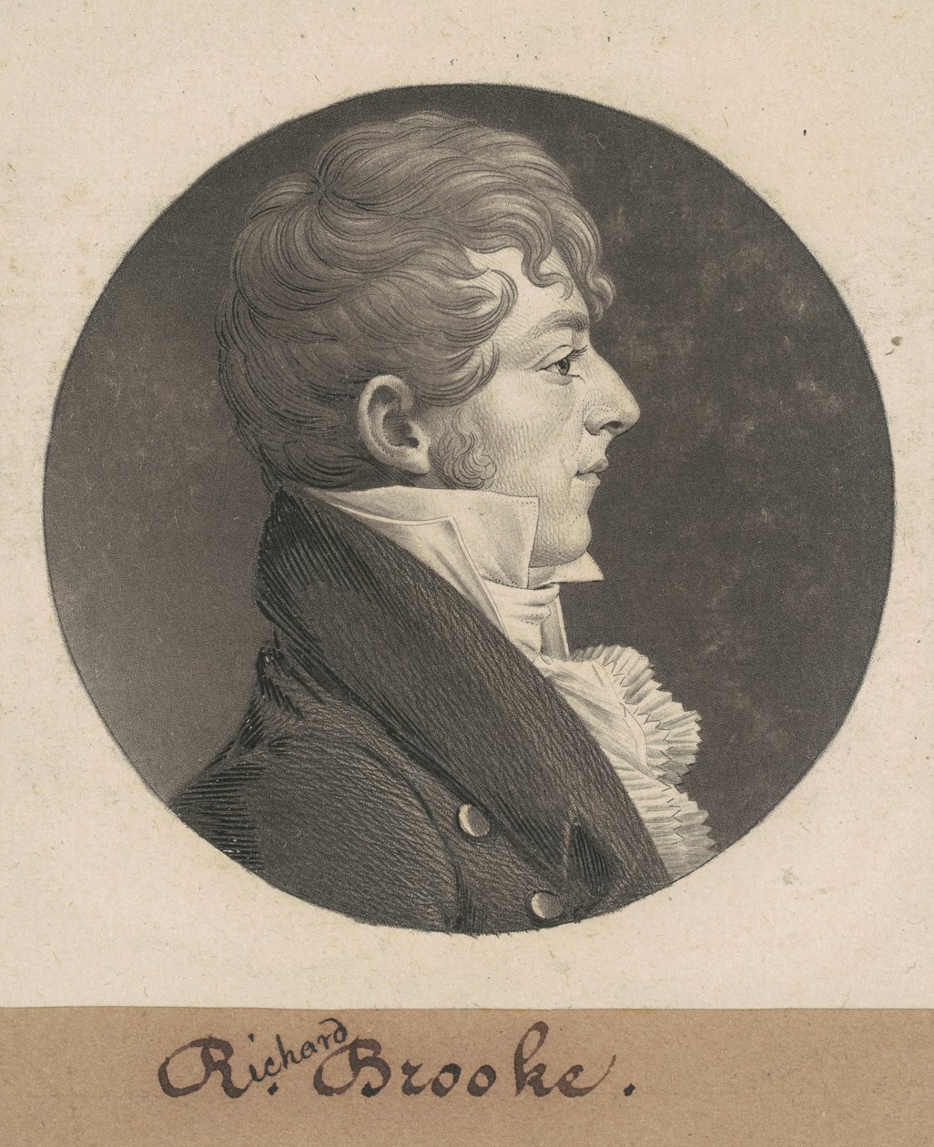 Richard Brooke tekijältä Charles B. J. Févret de Saint Mémin