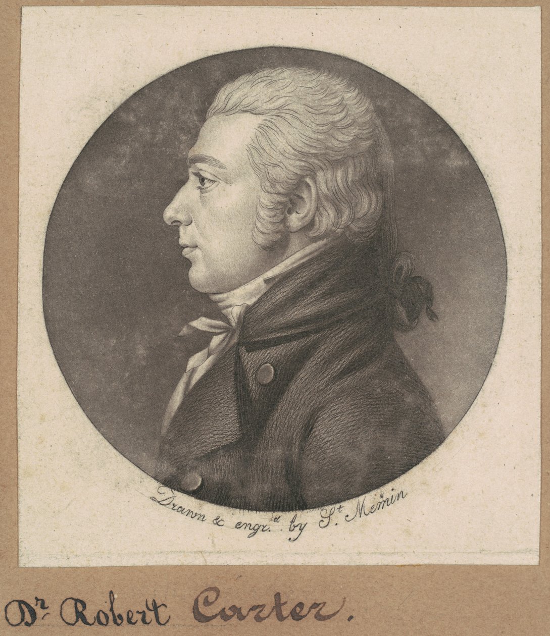 Robert Carter tekijältä Charles B. J. Févret de Saint Mémin